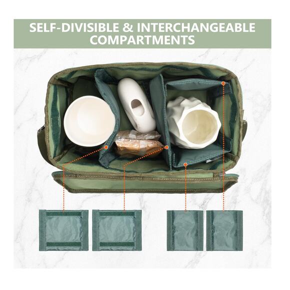 Potterhyme Art Studio Tool Bag - 14x9x7 Inch - Picture 8 of 12